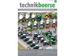 technikboerse, das neue Magazin f�r gebrauchte Landtechnik