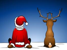 Knapp ein Viertel der Teilnehmer (insgesamt 840) braucht Schnee, um in Weihnachtsstimmung zu kommen. &copy; fotolia