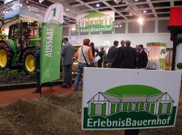 Was findet sich wo auf der Gr�ne Woche 2012? Hier finden Sie zumindest mal einen Hallenplan.&copy; M�hlhausen/landpixel