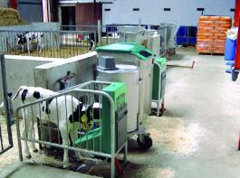 Tr�nkeautomaten sind zwar kostenintensiv, f�rdern jedoch die K�lbergesundheit Foto: Werkbild 
