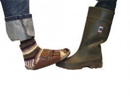 Gr�n ist nicht gleich gr�n - zumindest wenn Umweltsch�tzer auf Landwirte treffen.&copy; J. Davids