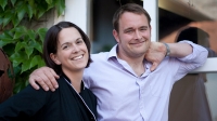 Simone Stahl und ihr Ehemann
