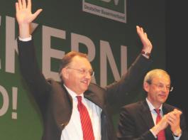 Bauernverbandspr�sident Gerd Sonnleitner bei seiner Wiederwahl im Juli 2009.&copy; ah