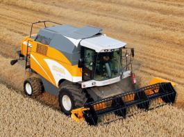 Die neuen Comia M�hdrescher bietet ein Korntankvolumen von 3.700 bis 5.200 Liter.&copy; Sampo Rosenlew
