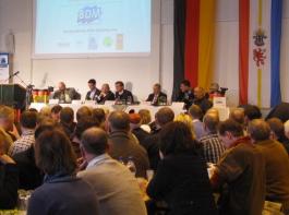 Rund 250 Milcherzeuger besuchten den f�nften BDM-Bauerntag.&copy; BDM