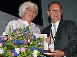 Sie war bisher f�r die GAP verantwortlich: Mariann Fischer Boel, hier mit Gerd Sonnleitner.&copy; DBV
