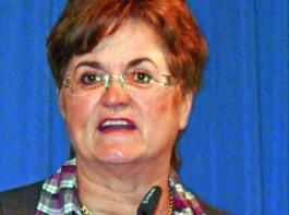 Brigitte Scherb , Pr�sidentin des Deutschen LandFrauenverbands. &copy; Foto: Grund