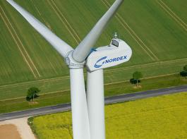 Bund und Länder wollen alte Windräder gegen neue, leistungsfähigere austauschen. Das soll auch der 'enstpargelung' der Landschaft dienen.© Nordex AG