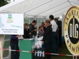 Sensorik-Parcours beim Tag der offenen T�r im DLG-Testzentrum&copy; DLG