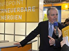 Klaus T�pfer war Chairman des World Energy Dialogue in Hannover &copy; Werkbild