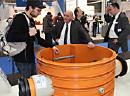 Erstmals informieren �ber 280 Unternehmen die Besucher der Messe.&copy; Fachverband Biogas