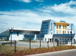 Das Stammwerk von aleo solar in Prenzlau.&copy; Werkbild