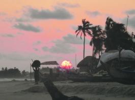 In Ghana herrscht ein hei�-schw�les Klima vor.