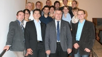 BBV-Pr�sident Walter Heidl mit der Arbeitsgemeinschaft der Landjugend