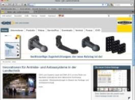 Internet-Seite von GKN Walterscheid&copy; GKN Walterscheid