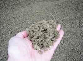 Material aus dem Dorset-G�rrestetrockner: transportw�rdig und streuf�hig.&copy; Dorset