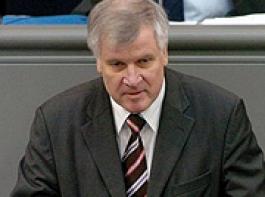 Bundeslandwirtschaftsminister Horst Seehofer (CSU)&copy; Deutscher Bundestag