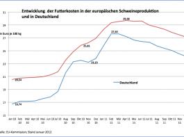 Schweinemast: Futterkosten kr�ftig gestiegen