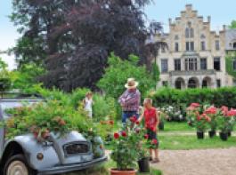 Nostalgisches Ambiente im Schlosspark der historischen Ippenburg.
Foto: Peter Andryszak