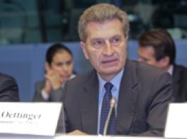 EU-Energiekommissar G�nther �ttinger &copy; EU