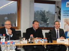 Stellten die neue Omira-Strategie vor (von links): Ralph Wonnemann, Erich Härle und Johannes Eder.