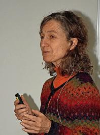 Dr. Monika Riedel, WBI, leitete den Workshop Wassermanagement.