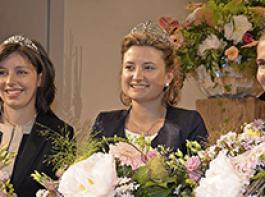 Amtieren bis Juni: Katharina Dier, Magdalena Malin und Nicole End (von links).