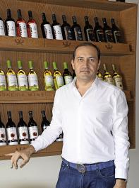 Vahagn Mkrtchyan ist Miteigentmer von Armenia Wines, dem grten Produzenten des Landes.