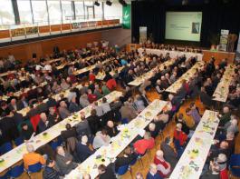 Die Landesversammlung des BLHV 2016 in der Stadthalle in Rheinau-Freistett erfreute sich sehr guten Zuspruchs.2016 
