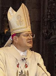 Erzbischof Stephan Burger beim Erntedankgottesdienst des BLHV im Freiburger Mnster.