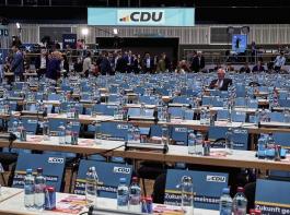 Parteitags-Pause: Die CDU verabschiedete in Berlin das vierte Grundsatzprogramm ihrer Geschichte.