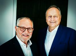Vorgänger und Nachfolger: Gerd Sonnleitner (links) und 
Joachim Rukwied 
